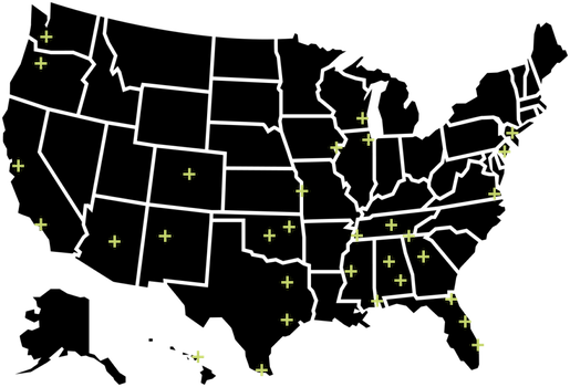 Positiv.TV Channel Finder Map